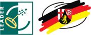 Logo EULLE Entwicklungsprogramm und Wappen von Rheinland-Pfalz