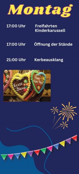 Kerbeprogramm am Montag