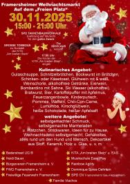 Plakat Weihnachtsmarkt