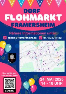 Flyer Dorfflohmarkt 2025