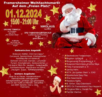 Plakat Weihnachtsmarkt